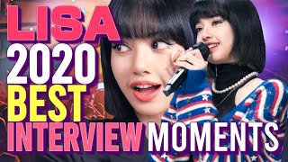 Lalisa Manobans Most Memorable Interview Moments of 2020 [upl. by Eustache]