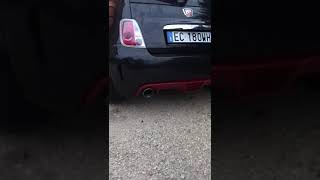 500 abarth bombardone scarico magneti marelli [upl. by Adlog]