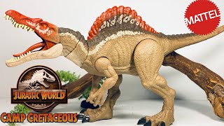 Mattel Camp Cretaceous Extreme Chompin’ Spinosaurus Review Jurassic World [upl. by Willi]