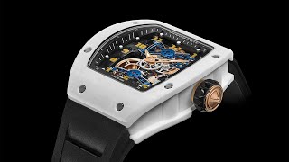 Richard Mille RM 17 02 Tourbillon White Quartz TPT [upl. by Alhak401]