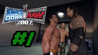 WWE SmackDown vs Raw 2007 Season Mode Matt Hardy Part 1 [upl. by Sandeep]