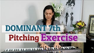 Dominant 7th Pitching Exercise  Singers Secret [upl. by Hollie]