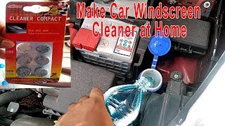 Make Your Cars Windscreen Cleaner at Home in just 2 minutes [upl. by Ybanrab]