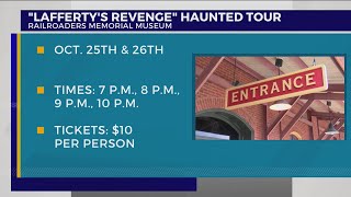 Laffertys Revenge haunted tour [upl. by Swec738]