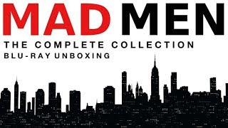 Mad Men Complete Series Bluray Unboxing Amazon UK Exclusive [upl. by Hodge]