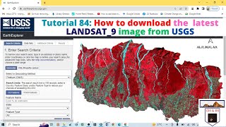 How to download the latest LANDSAT 9 image from USGS [upl. by Jermaine102]