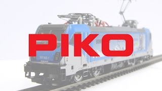 PIKO V013 H0 Expert ELok BR 187 Railpool  bls VI 51562  51563 [upl. by Pincince695]