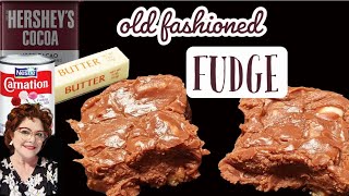 Old Fashioned Fudge  Cooked on Stovetop  Mamas Southern Recipes [upl. by Anitsyrhc866]