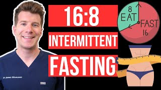 Doctor explains HOW TO DO THE 168 INTERMITTENT FASTING DIET  Weight loss blood sugar control [upl. by Campney]