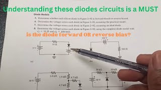 Tricky Diode Forward Reverse Bias Circuits Part 1 [upl. by Irdua966]