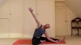 FORREST YOGA  GROUNDING  CALMING  30 MINS [upl. by Annoyt]