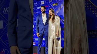 Malvika Raaj With Husband At Iconic Gold Awards Night 2024❤️ malvikaraaj ytshorts viral shorts [upl. by Ettenwad]