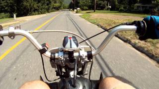 Cruise across town on the KLX 143cc Motard [upl. by Wilkins927]