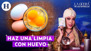 ¿Cómo hacer una limpia con huevo de manera correcta  La Güera de las Estrellas [upl. by Latsirk]