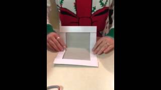 How to reduce the size of a gift box make 1 box into 2 boxes [upl. by Hosea206]