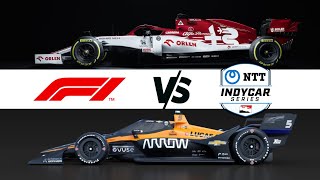 INDYCAR vs F1 DIFERENCIAS 💥 ¿Cuál es Más RÁPIDO 🔥 Indy vs Formula 1 Explicación  COTA  Indy 500 [upl. by Suiradel]