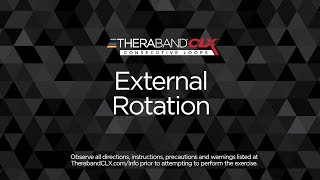 External Rotation Exercise with the TheraBand® CLX™ [upl. by Kacerek301]