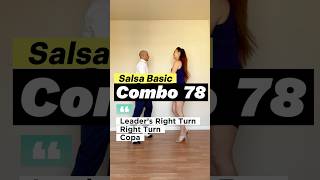 Salsa Basics “Combo 78” from Salsa Dance Challenge 013 salsa salsadancing dance baile shorts [upl. by Lias451]