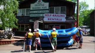 Ohiopyle Trading Post and River Tours Rafting and Activities in Ohiopyle State Park [upl. by Rednijar]