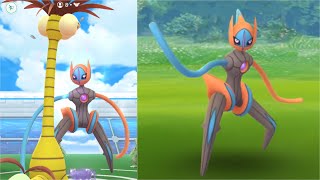 Deoxys SPEED Form EX Raid All Deoxys Forms Finally Released In Pokemon Go [upl. by Nnylak]