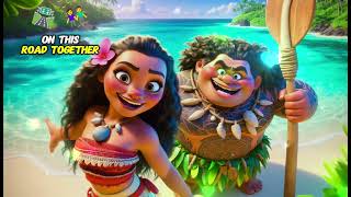 quotWe’re Backquot  Moana and Mauis New Song in Moana 2 Official Music Video [upl. by Foulk]