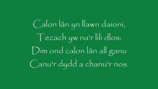 Calon Lân lyrics [upl. by Durwin502]