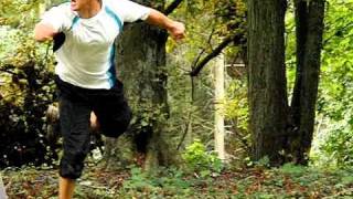 Belgium open disc golf V Piippo drive High speed camera [upl. by Sterling2]