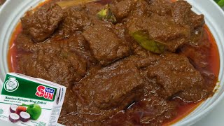 RENDANG DAGING SANTAN KARA hasilnya enaaakk [upl. by Silvestro409]