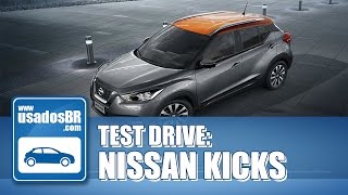 Teste Nissan Kicks 2017 [upl. by Annaiviv344]