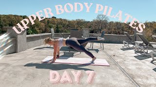 15 Minute Pilates Sculpt Your Upper Body amp Core [upl. by Eninotna]