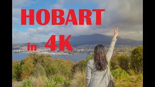 Hobart Tasmania  4K Cinematic footage [upl. by Novyak]