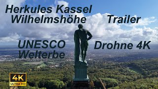 Herkules Trailer  Kassel Wilhelmshöhe  4K Drohne  Cinematic [upl. by Frick844]