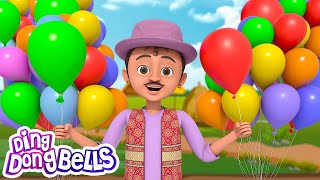 गुब्बारे वाला  Gubbare Wala  Hindi Baby Poem  Rhymes for Kids and Toddlers  Hindi Balgeet [upl. by Morten]