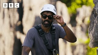 Exploring the spectacular Great Tsingy in Madagascar  The Misadventures of Romesh Ranganathan  BBC [upl. by Paschasia]