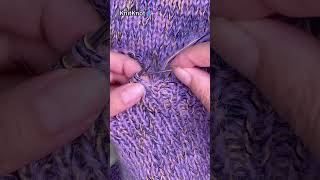 Master These Knitting Techniques for ProLevel Creations🚀knitting crochet knit shorts [upl. by Aynatal647]