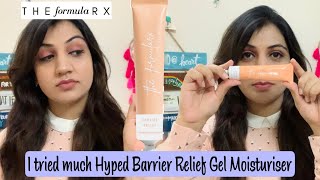 TheformulaRX Barrier Relief Lightweight Gel Moisturiser Review Is it worth to buy [upl. by Bouzoun]