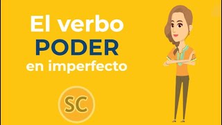 Learn how to conjugate the verb to be able to in imperfect tense poder tocould [upl. by Dorca]