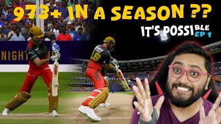 🚀 Cricket 24  Can I Break Virat Kohlis 973 Runs Record in IPL 2024  EP 1 [upl. by Asylem]