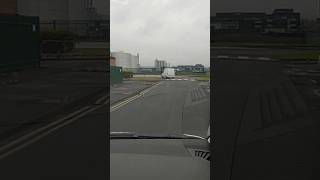 Security Man in Van Says No Photos at Grangemouth Refinery Falkirk District Scotland UK [upl. by Ailee]