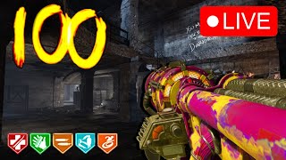 🔴 Nacht der Untoten 100  No Gobblegums  Black Ops 3 [upl. by Branen]