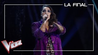 Inés canta Easy on me  La Final  La Voz Antena 3 2021 [upl. by Nale]