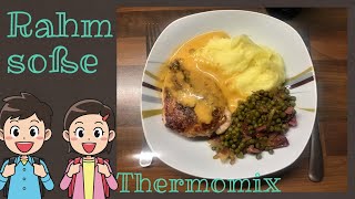 Rahmsoße  Thermomix  Mega lecker [upl. by Bamford79]