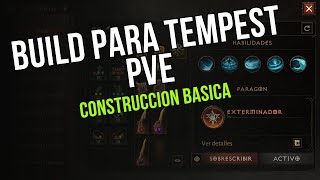 BUILD BASICA PVE PARA EL TEMPEST Diablo Immortal [upl. by Aneert]