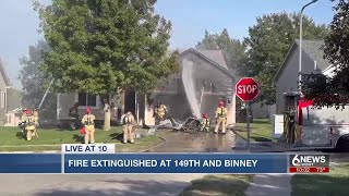 Northwest Omaha house fire caused by defective appliance [upl. by Ajiak]