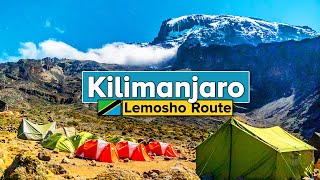 Climbing Mt Kilimanjaro via Lemosho Route Tanzania Documentary in 4k [upl. by Pattie624]