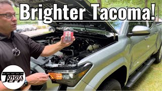 How to Install 2024 Toyota Tacoma LASFIT LED Turn Signals  BRIGHT [upl. by Rim]