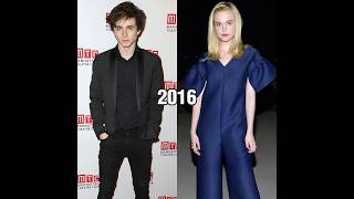 Timothee Chalamet Vs Elle Fanning Through The Years ✨ shorts thenandnow [upl. by Norej]