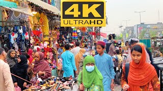 Yateem Khana Bazar Lahore  Cheapest Bazaar Of Lahore Pakistan Full HD 4k Video [upl. by Lilly691]