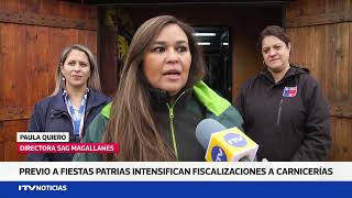 Autoridad Sanitaria intensifica fiscalización en carnicerías previo Fiestas Patrias en Punta Arenas [upl. by Noterb615]