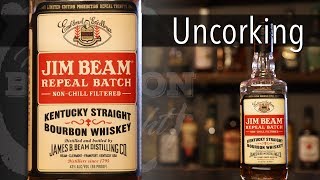 Uncorking Jim Beam Repeal Batch Bourbon Whiskey [upl. by Mctyre623]